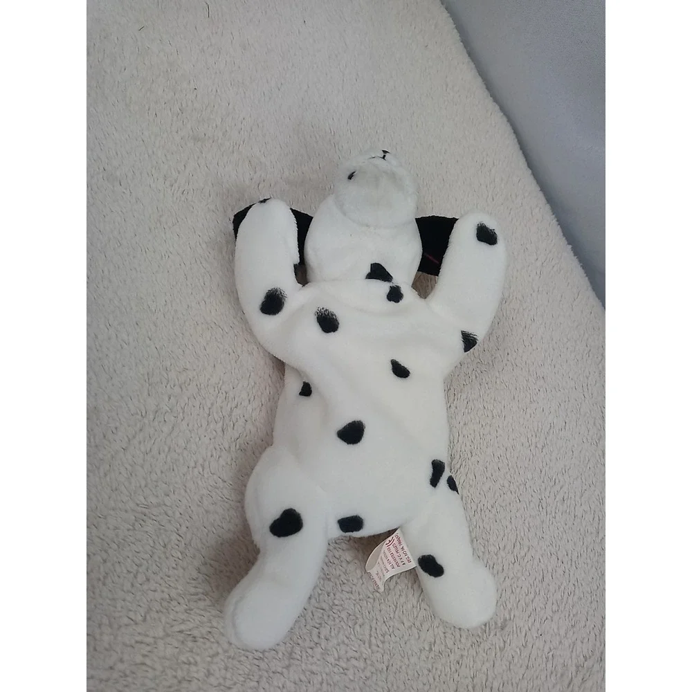 VTG Original Ty Beanie Babies Dotty The Dalmatian 1996 Stuffed Animal Dog Plush‎